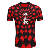 Camisola Flamengo Pré Jogo Adidas 25/26 - Lançamento