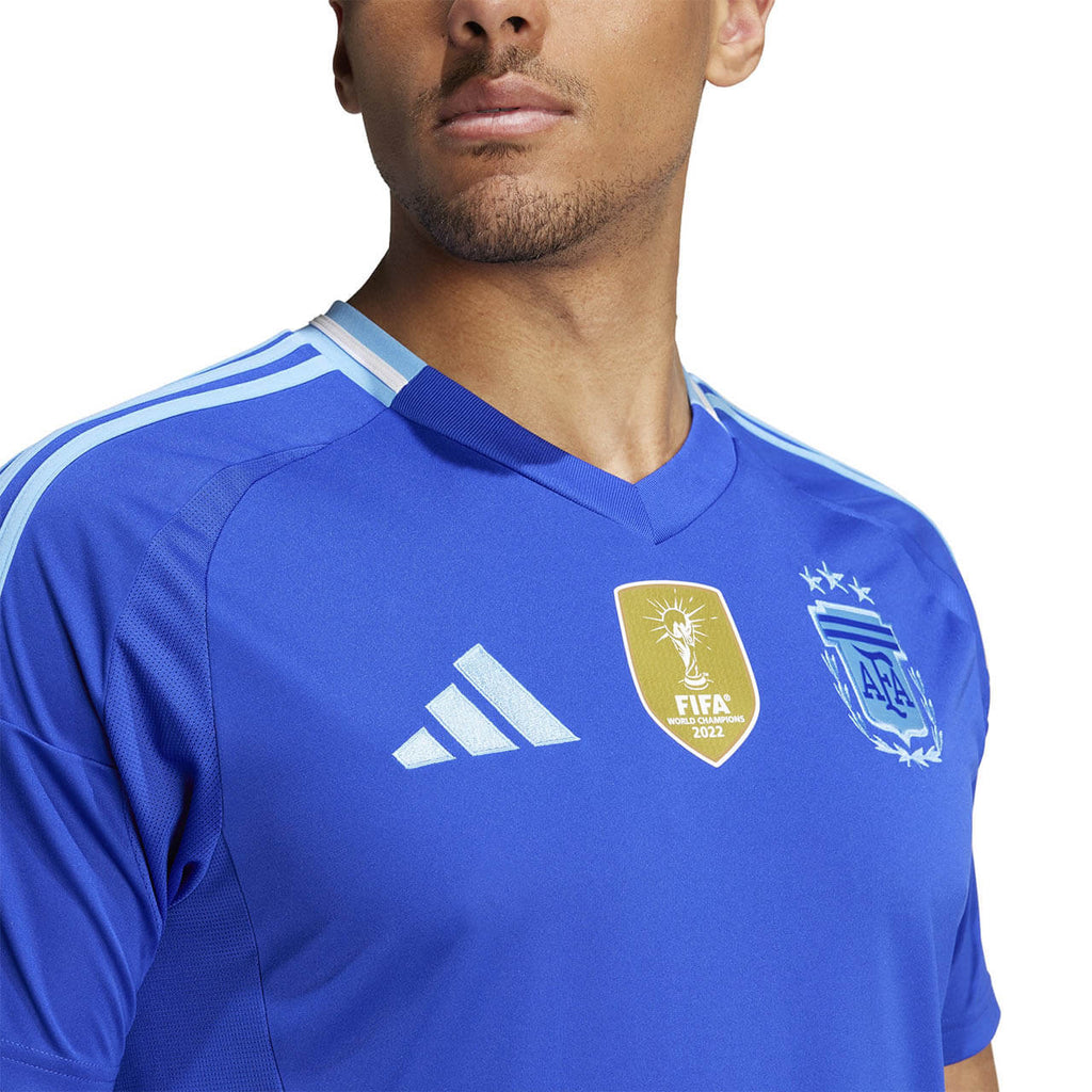 Camisola Argentina Adidas Away Masculina Torcedor 24/25