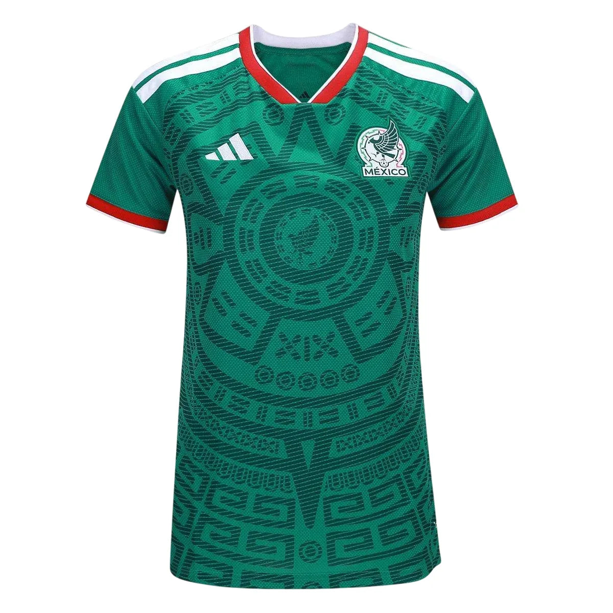 Camisola México Feminina Home 2026 - Verde