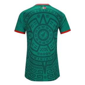 Camisola México Feminina Home 2026 - Verde