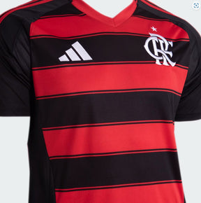 Camisola Flamengo I Titular 25/26 - Adidas Torcedor Feminina Lançamento