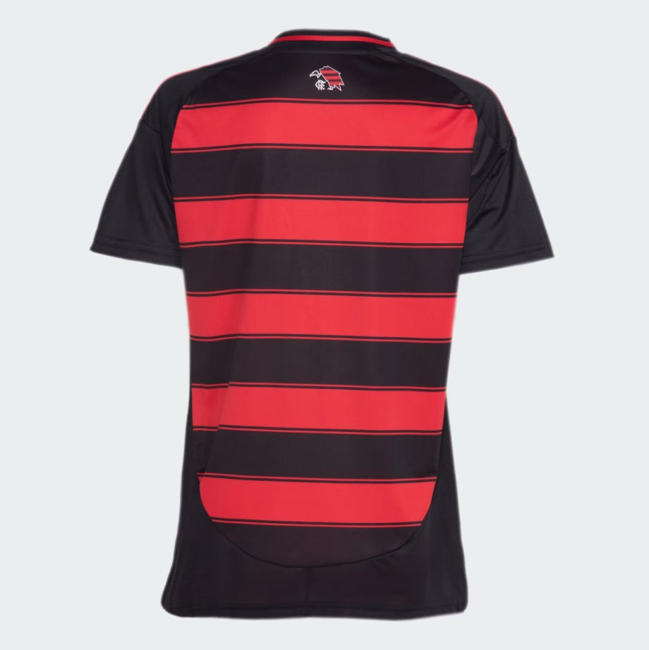 Camisola Flamengo I Titular 25/26 - Adidas Torcedor Feminina Lançamento