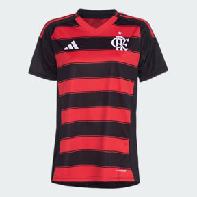 Camisola Flamengo I Titular 25/26 - Adidas Torcedor Feminina Lançamento