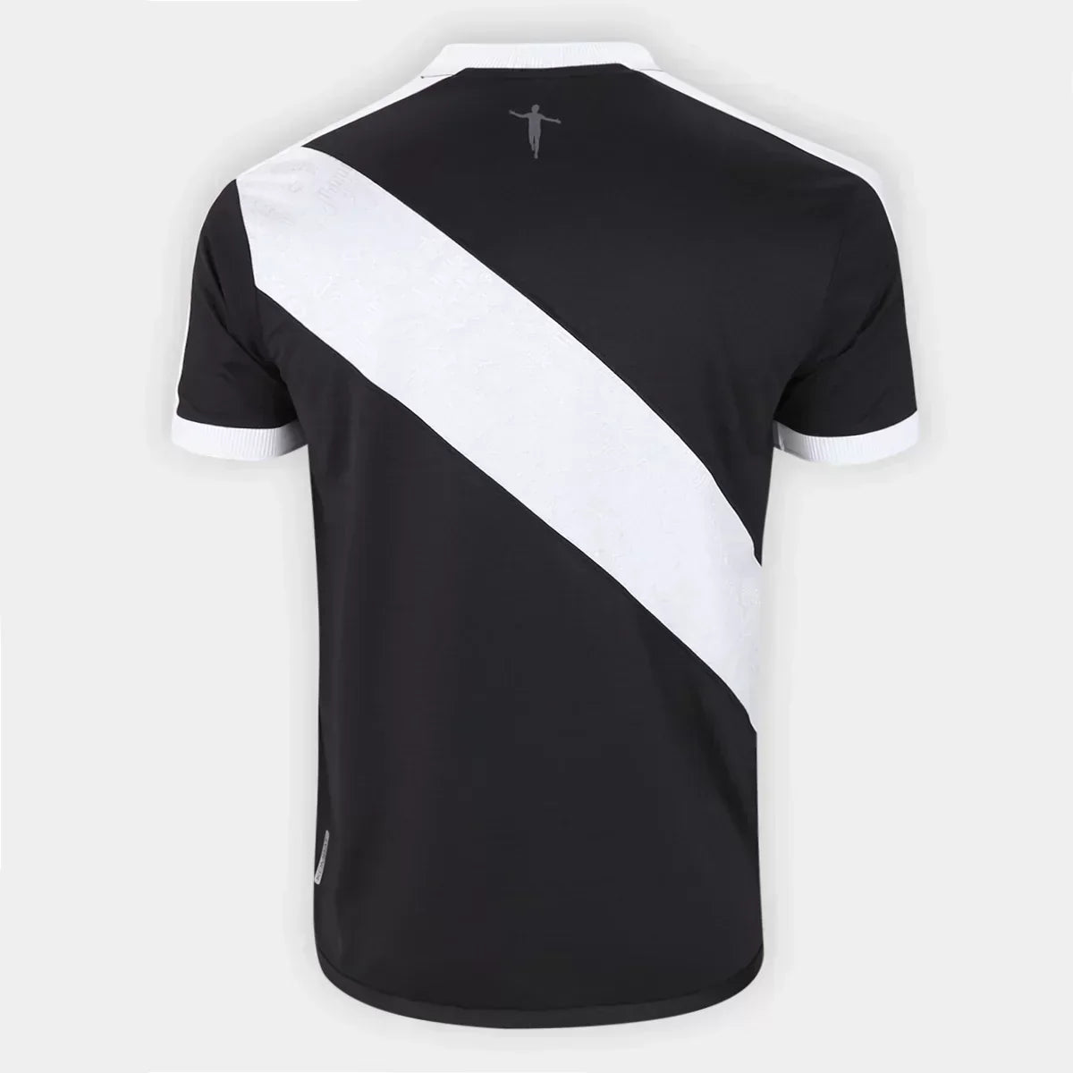 Camisola Vasco Home 24/25 Torcedor Kappa Masculina - Preto e Branco