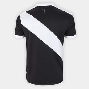 Camisola Vasco Home 24/25 Torcedor Kappa Masculina - Preto e Branco