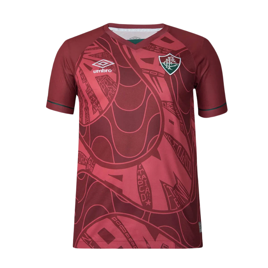 Camisola Fluminense Pre Jogo 24/25 - Umbro Torcedor Masculina
