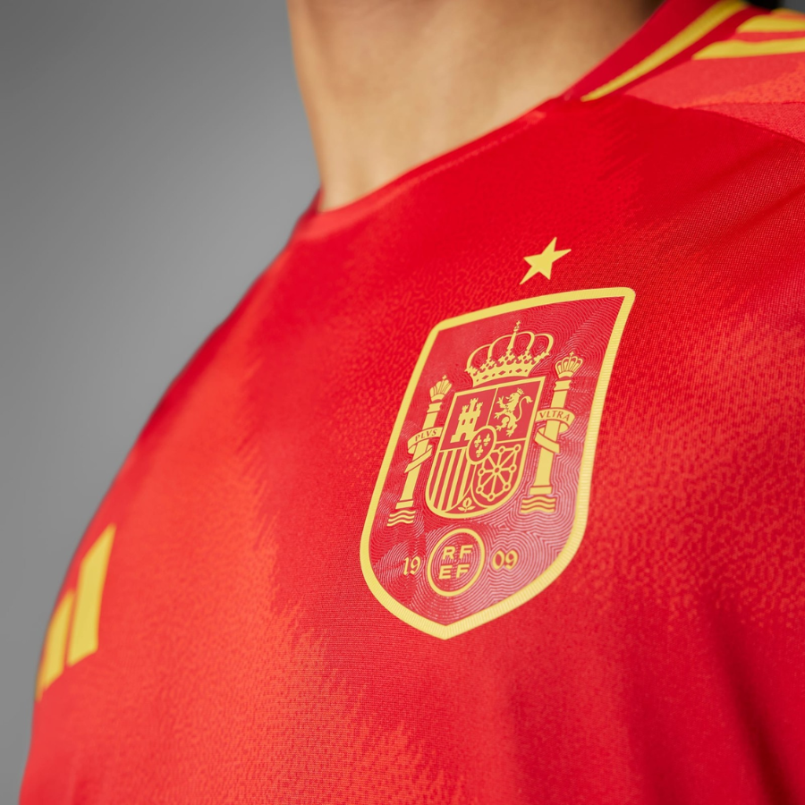 Camisola Espanha Titular 24/25 - Adidas Torcedor Masculina