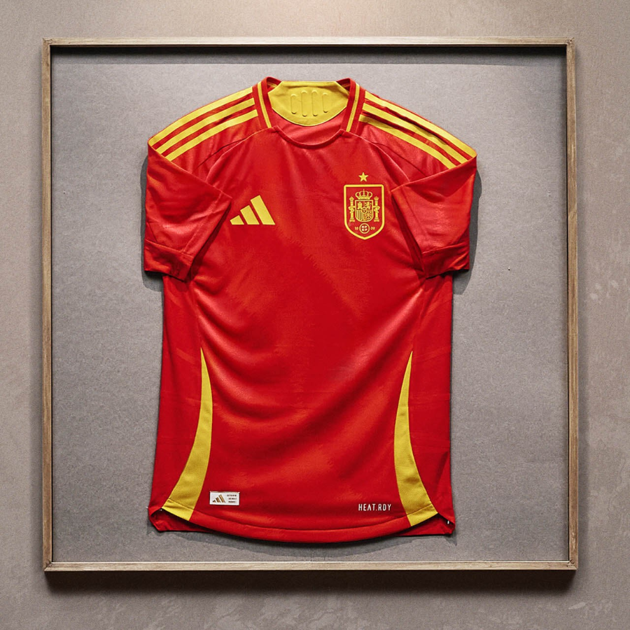 Camisola Espanha Titular 24/25 - Adidas Torcedor Masculina