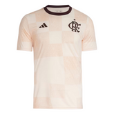 Camisola Flamengo Pré-Jogo Adidas Masculina Torcedor 24/25