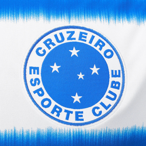 Camisola Cruzeiro II 25/26 Torcedor Masculina - Branca + Azul