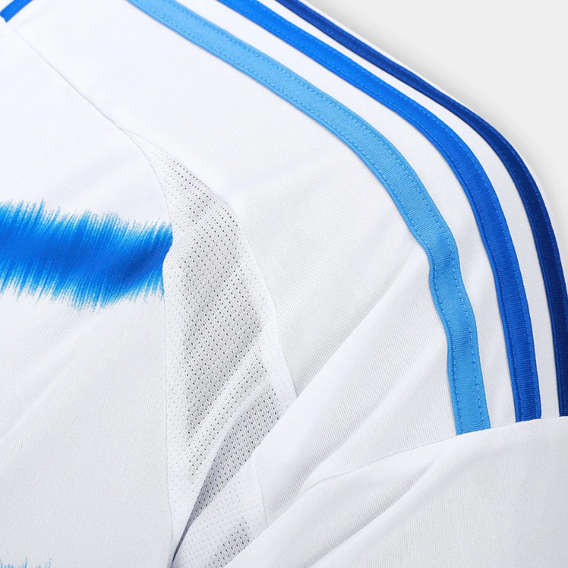 Camisola Cruzeiro II 25/26 Torcedor Masculina - Branca + Azul