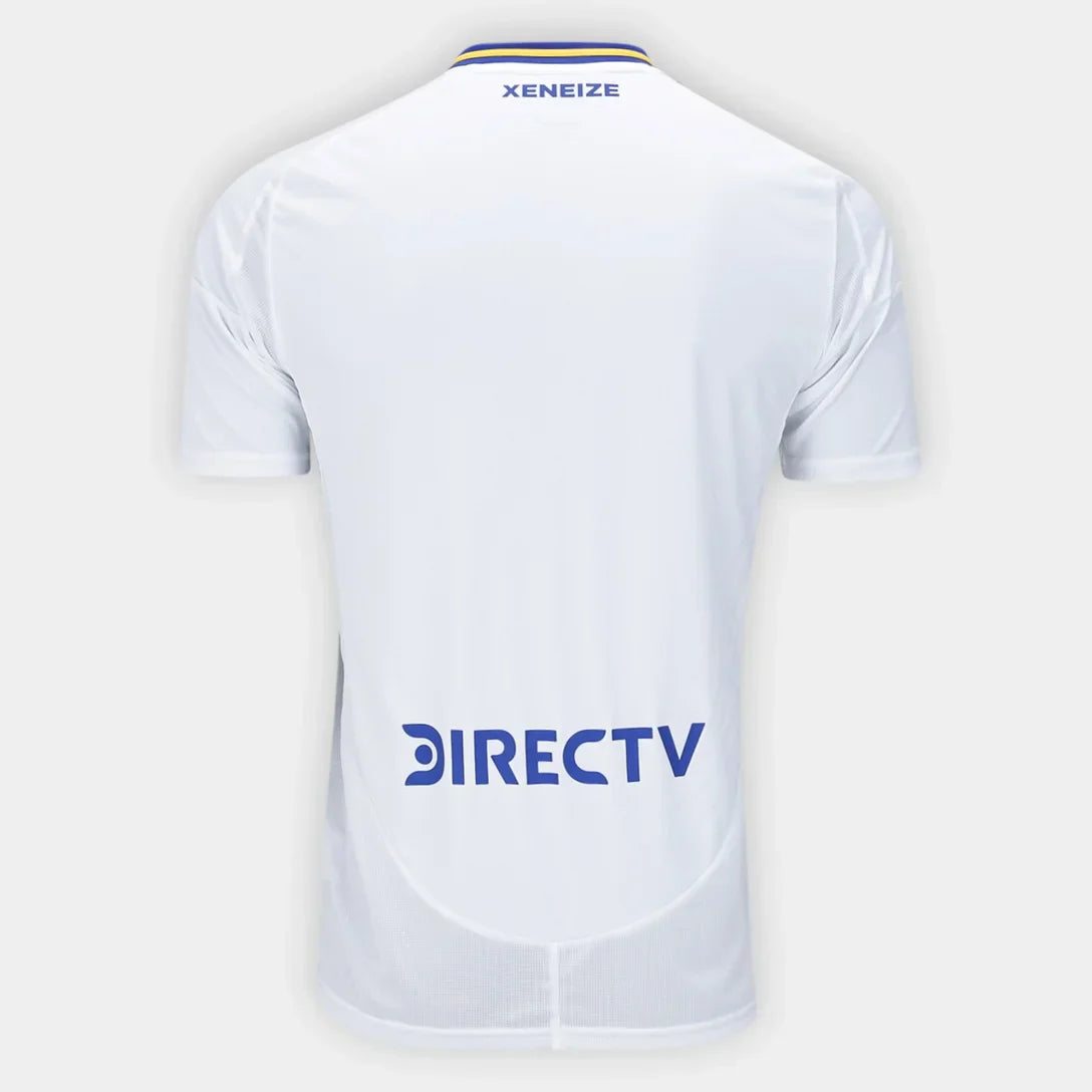 Camisola Boca Juniors Away 2025 s/n° Torcedor Adidas Masculina - Branco+Azul