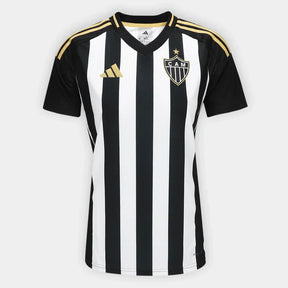 Camisola Atlético Mineiro I 25/26 Torcedor Adidas Feminina - Preto