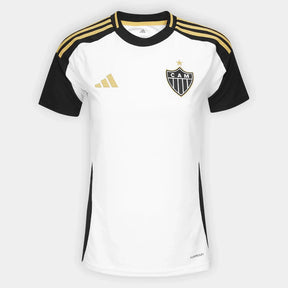 Camisola Atlético Mineiro II 25/26 s/n Torcedor Adidas Feminina - Branco