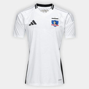 Camisola Colo-Colo Home 25/26 s/n Torcedor Adidas Masculina - Branco+Preto