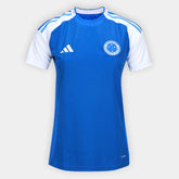 Camisola Cruzeiro I 25/26 s/n Torcedor Adidas Feminina - Azul