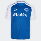 Camisola Cruzeiro I 25/26 Torcedor Adidas Masculina - Azul