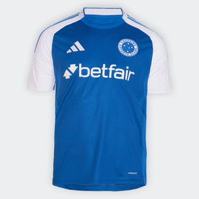 Camisola Cruzeiro I 25/26 Torcedor Adidas Masculina - Azul