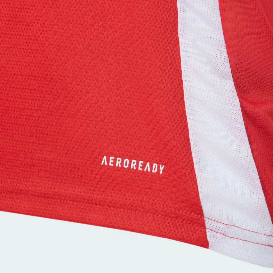 Camisola Internacional I 25/26 Torcedor Adidas Masculina - Vermelho