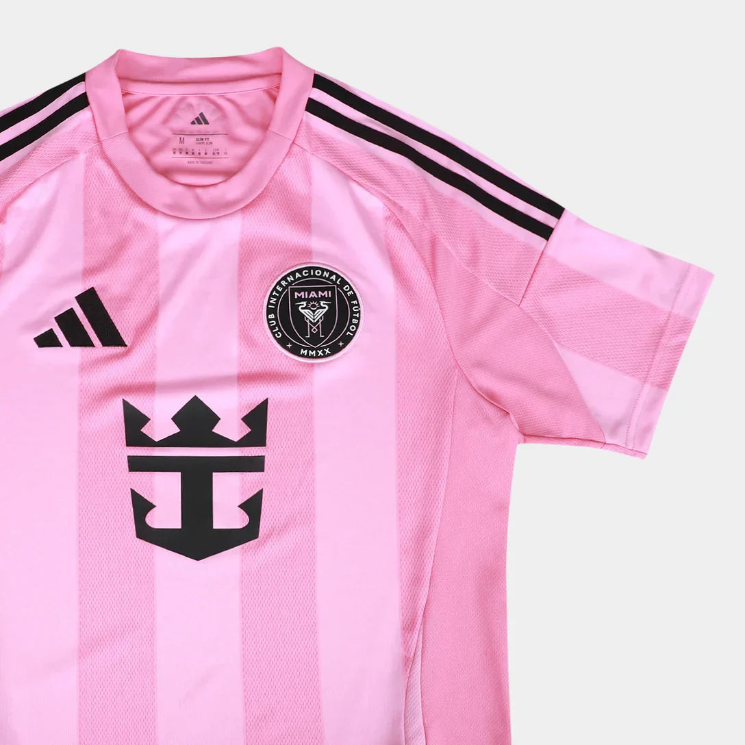 Camisola Inter Miami Home 25/26 Torcedor Adidas Masculina - Rosa
