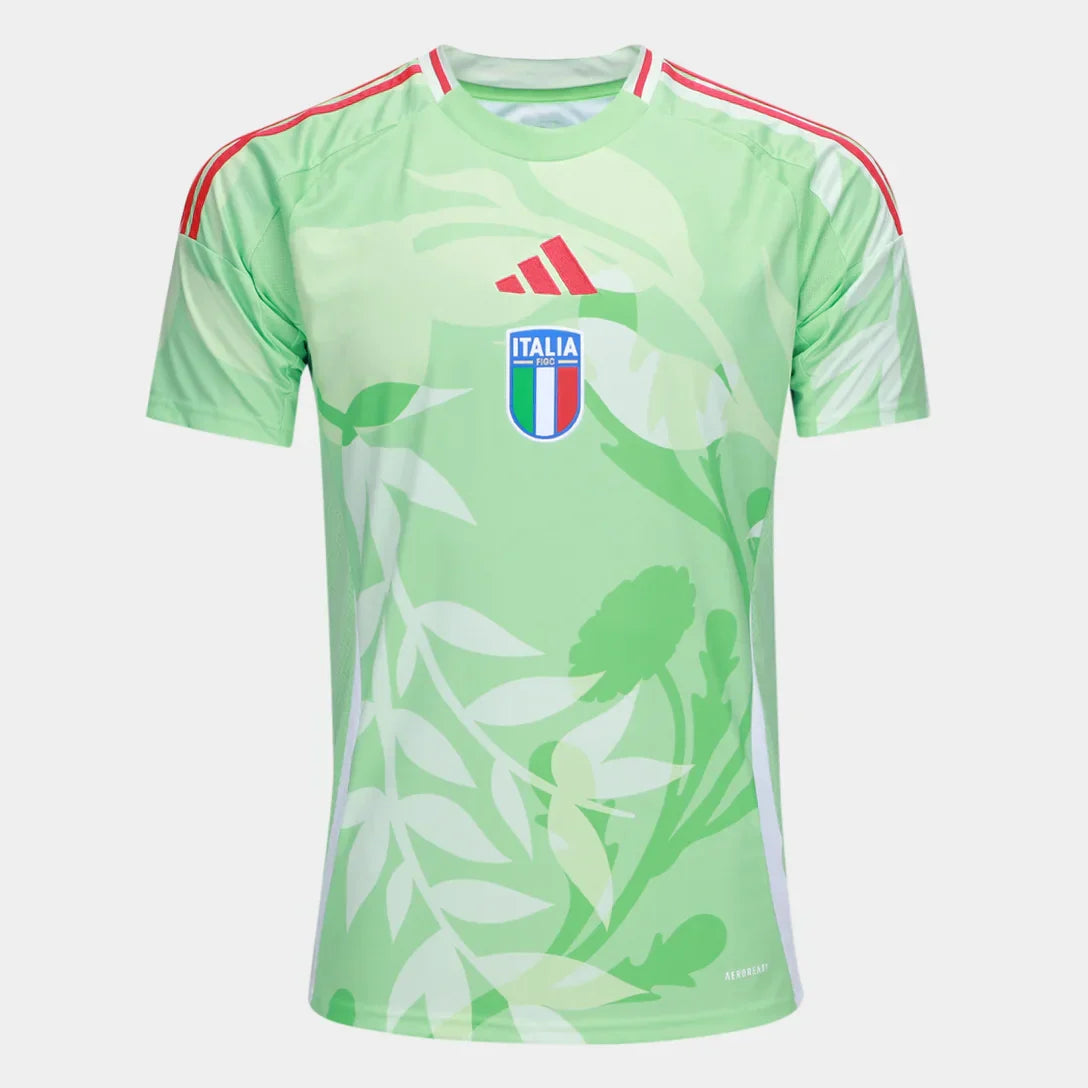 Camisola Italia Away 25/26 s/n Torcedor Adidas Masculina - Verde