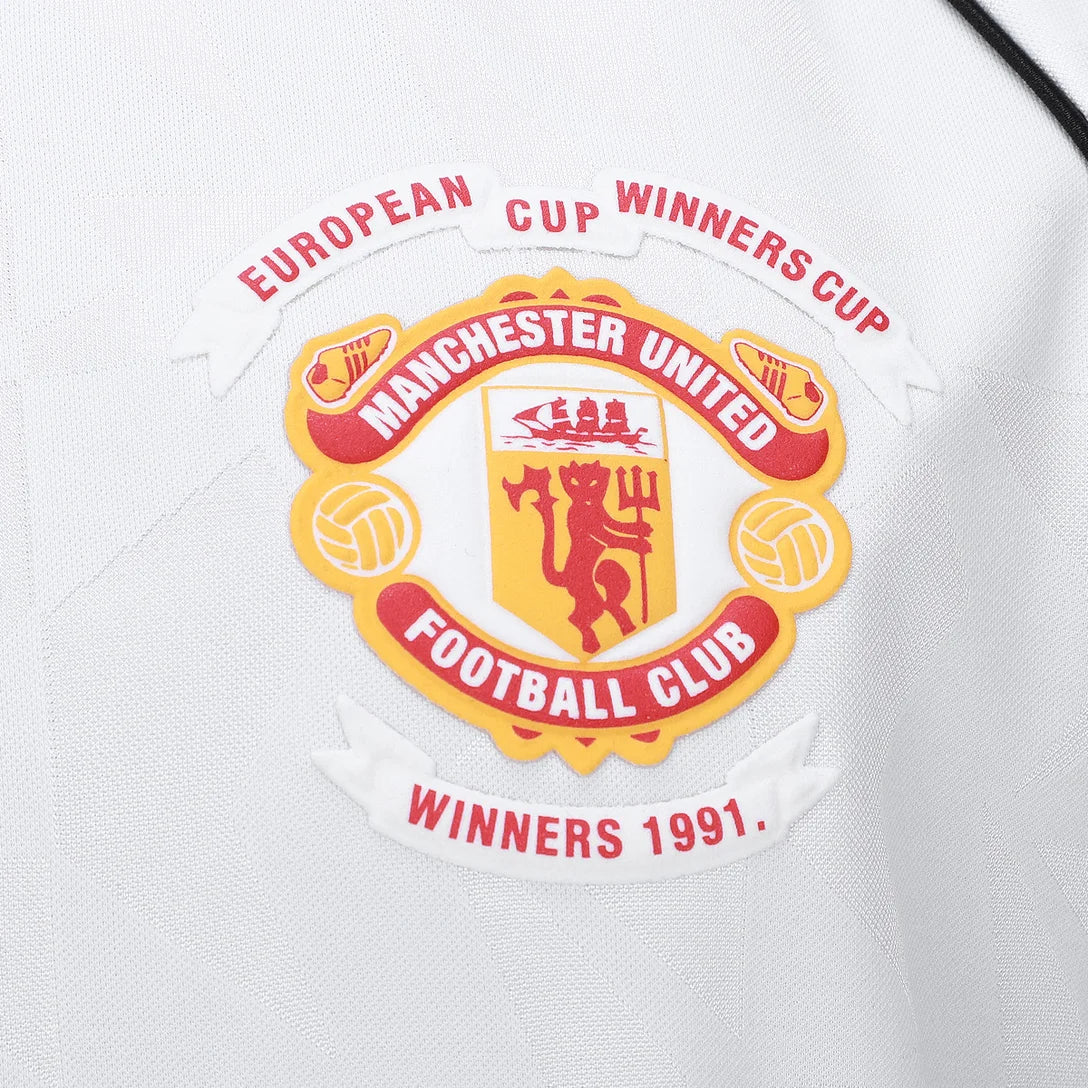 Camisola Manchester United 25/26 Comemorativa Adidas Masculina - Branco