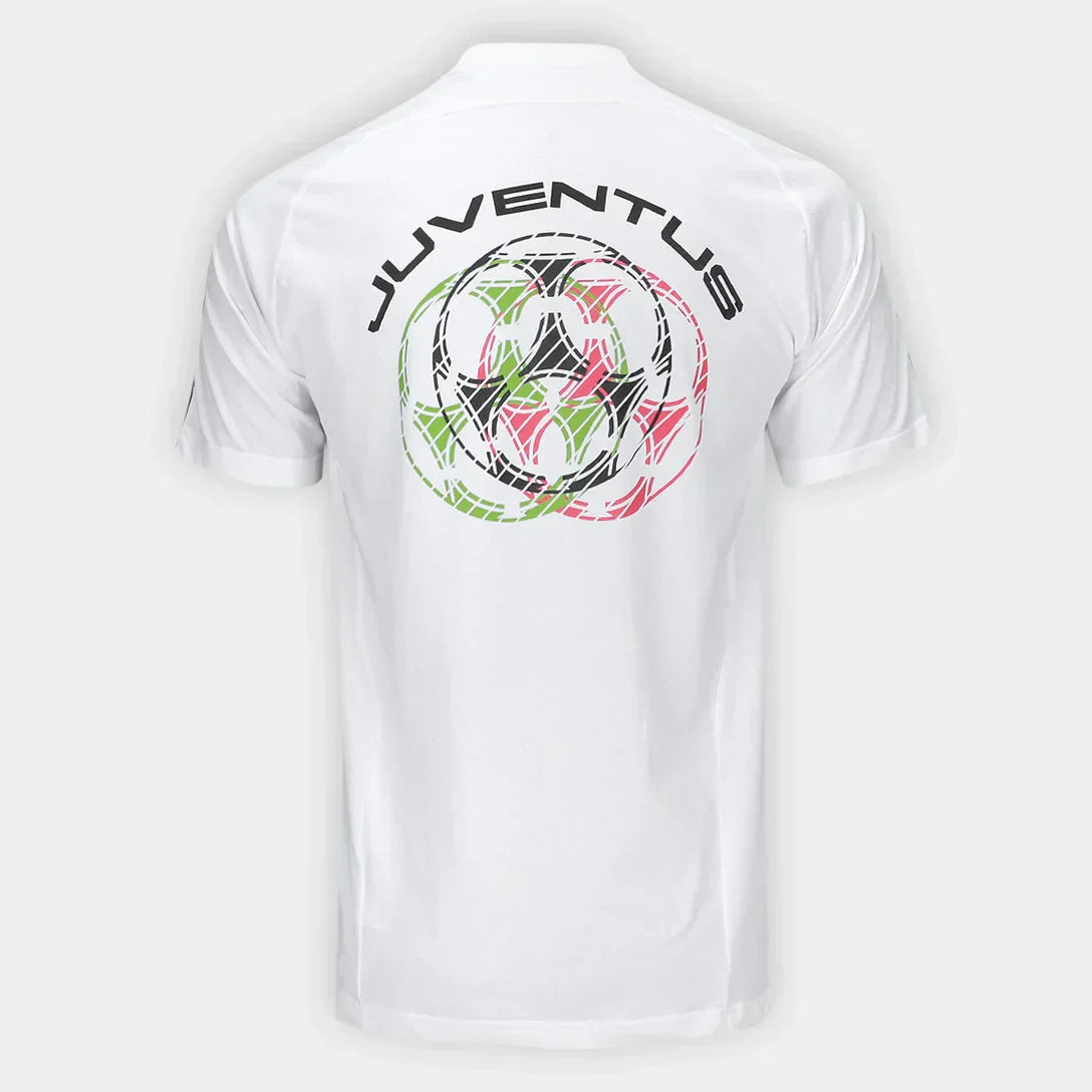 Camisola Juventus 25/26 Urban Purist Adidas Masculina - Branco+Preto