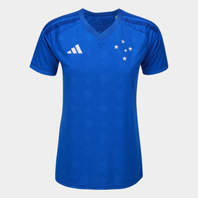 Camisola Cruzeiro I 26/27 Torcedor Adidas Feminina - Azul Royal