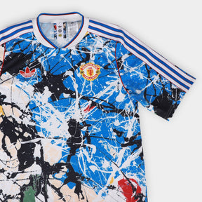 Camisola Manchester United X Stone Roses 26/27 Torcedor Adidas Masculina - Azul