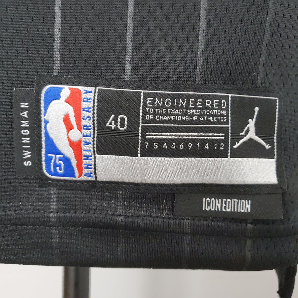 Camisola NBA Chicago Bulls #91 Rodman - Flyers Black