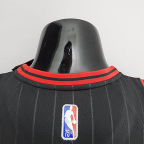 Camisola NBA Chicago Bulls #91 Rodman - Flyers Black