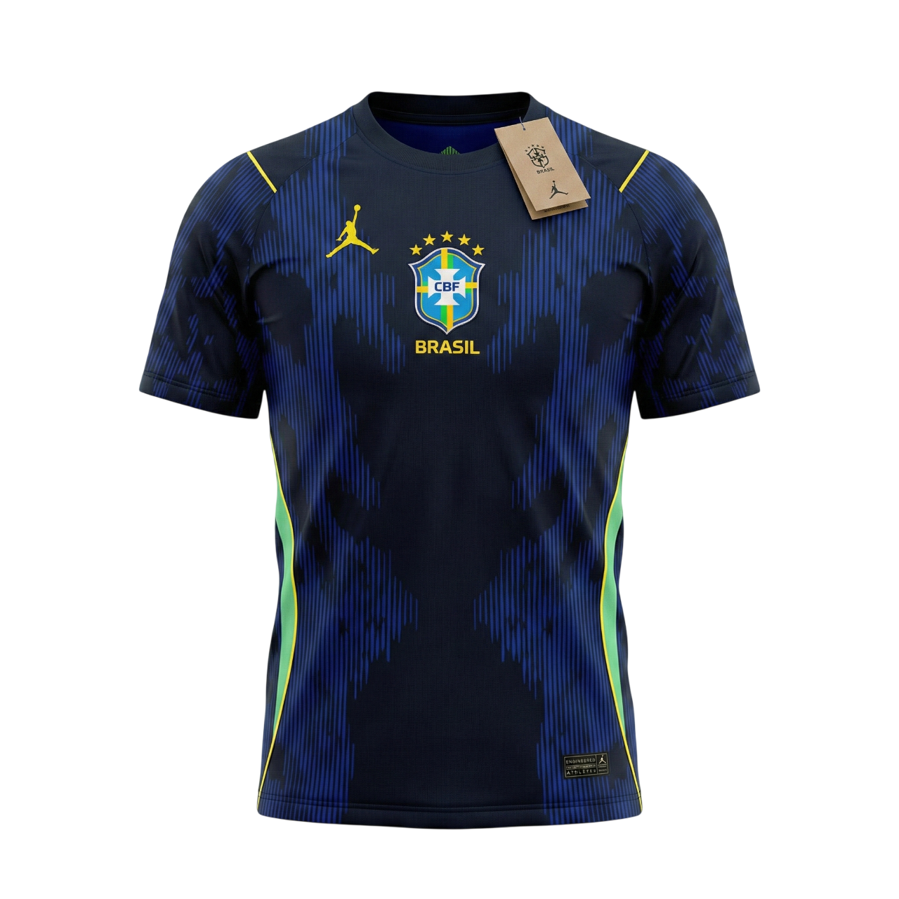 Camisola Brasil Away 26/27 Jordan Torcedor Masculina - Azul