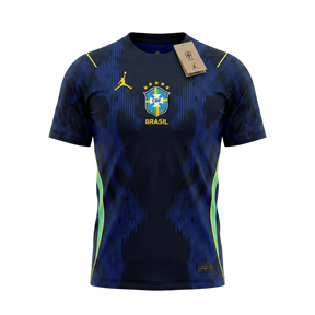 Camisola Brasil Away 26/27 Jordan Torcedor Masculina - Azul