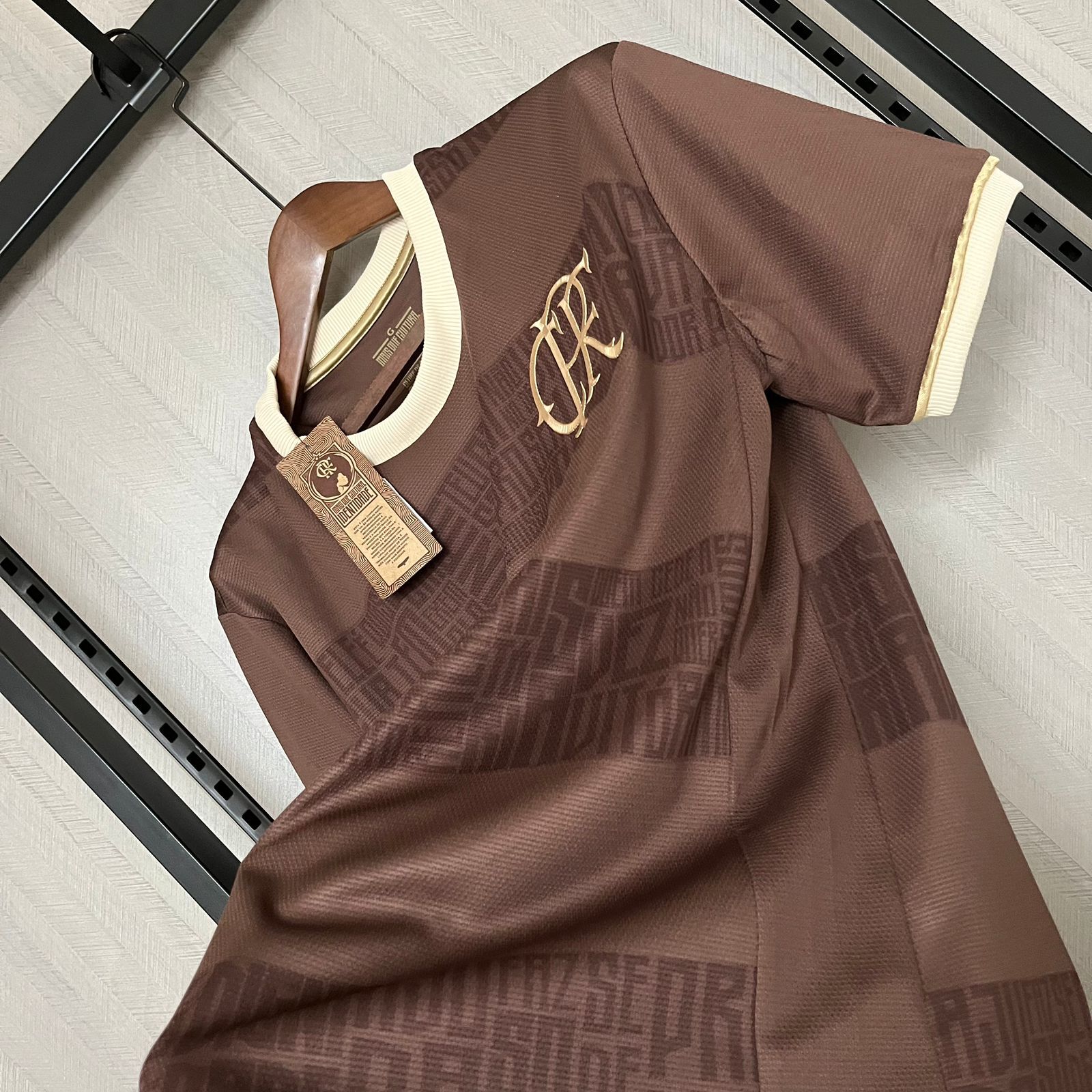 Camisola Flamengo Identidade 24/25 Torcedor Feminina - Marrom