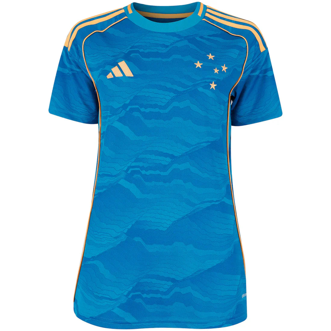 Camisola Cruzeiro III 25/26 s/n Torcedor Adidas Feminina - Azul