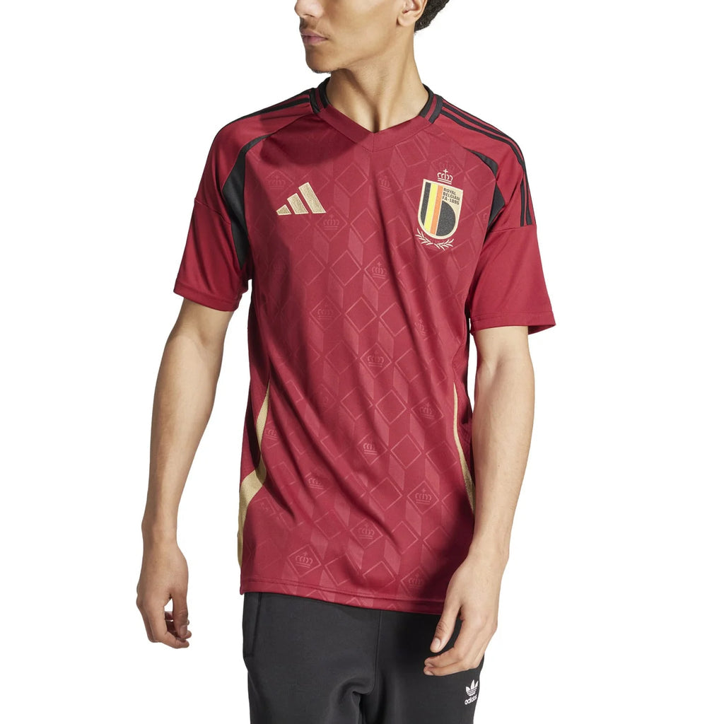 Camisola Bélgica Adidas Home Masculina Torcedor 24/25
