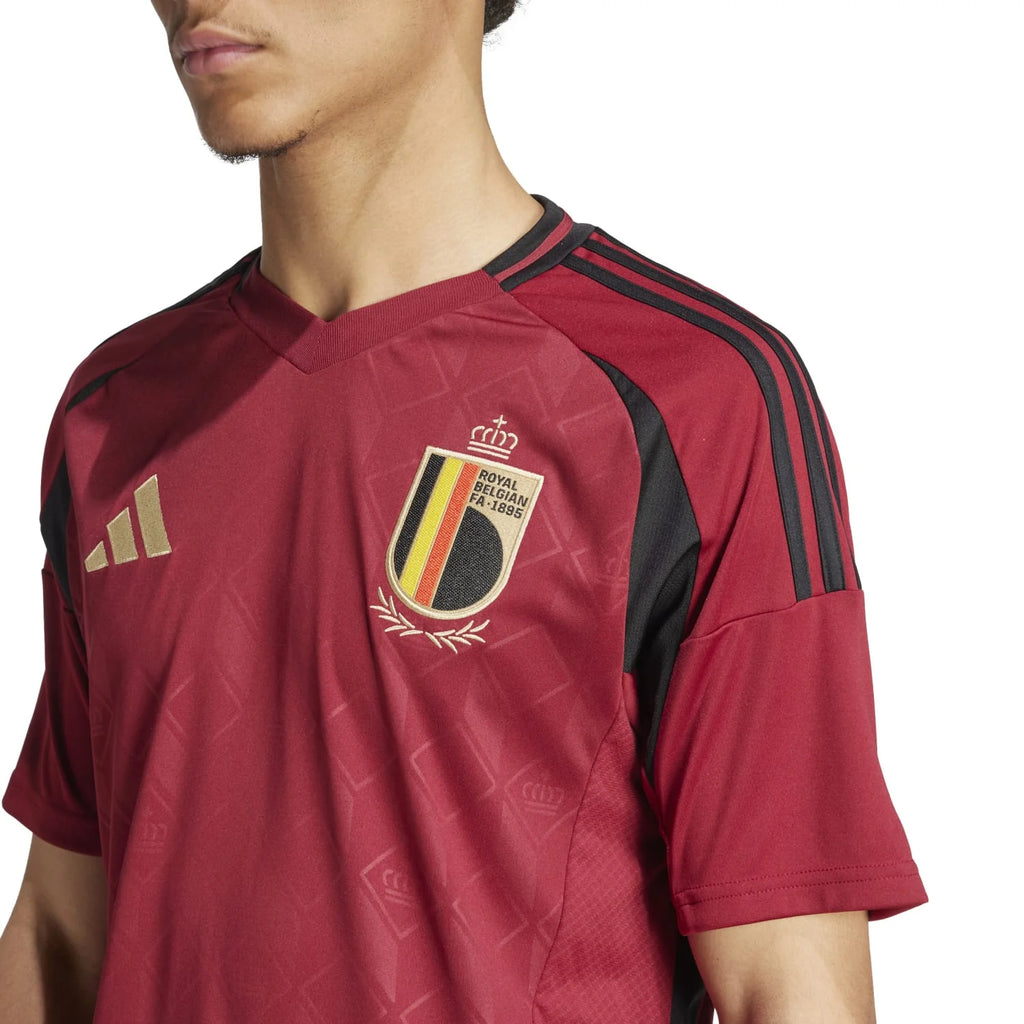 Camisola Bélgica Adidas Home Masculina Torcedor 24/25