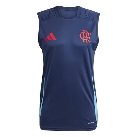 Camisola Flamengo Treino Comissão Adidas 25/26 - Lançamento
