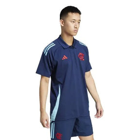 Camisola Polo Flamengo Comissão Adidas 25/26 - Lançamento