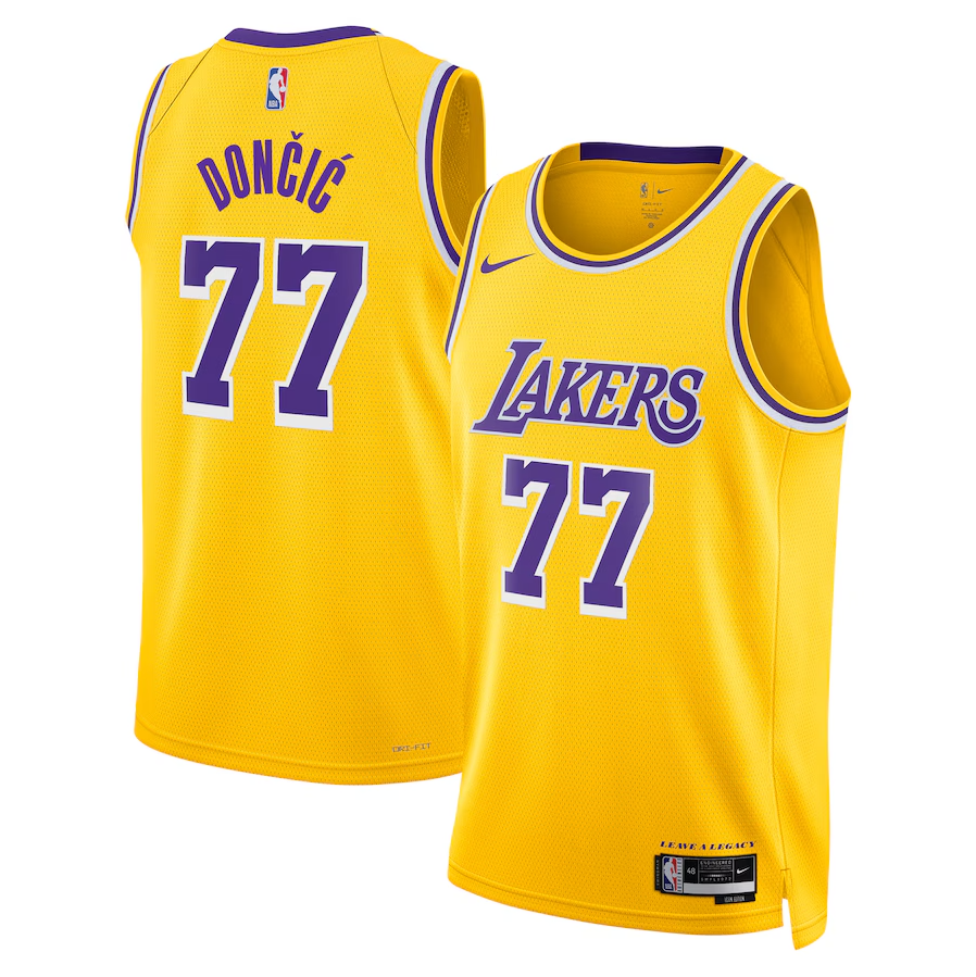 Camisola NBA Los Angeles Lakers Icon Edition Luka Dončić