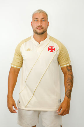 Camisola 3 Vasco Kappa 24/25 - 100 anos resposta histórica - Masculina - Bege