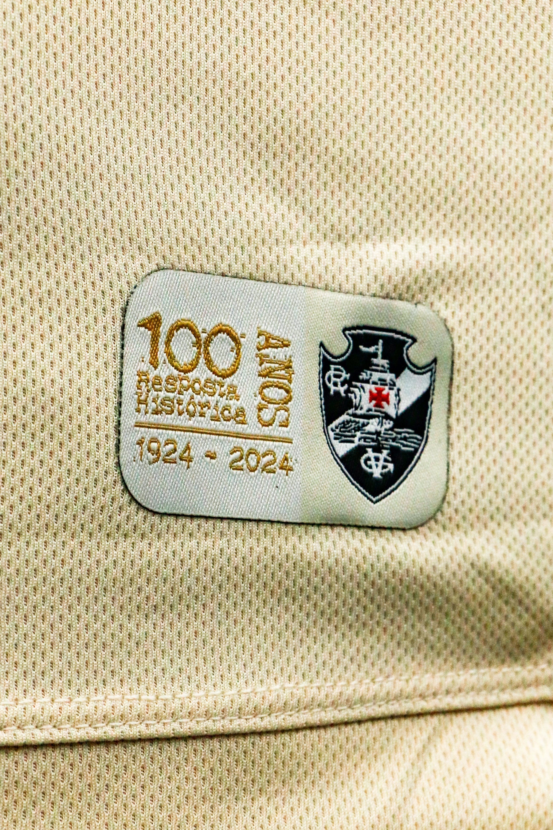 Camisola 3 Vasco Kappa 24/25 - 100 anos resposta histórica - Masculina - Bege