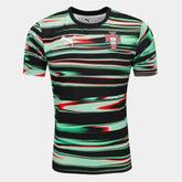 Camisola Seleção Portugal Prematch 25/26 s/n Torcedor Puma Masculina - Preto+verde