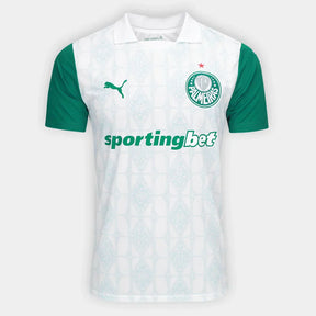 Camisola Palmeiras II 25/26 s/n Torcedor Puma Masculina - Branco