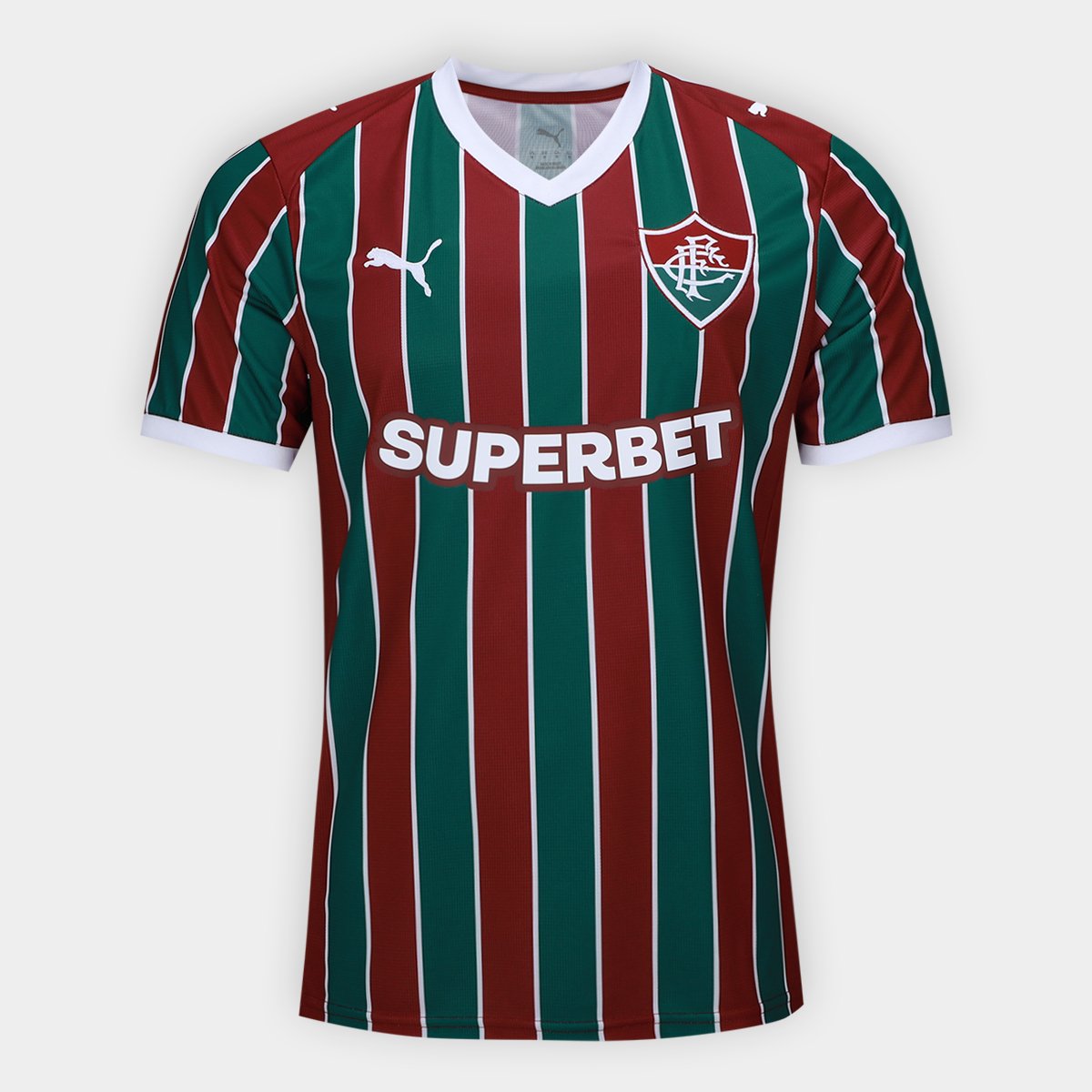 Camisola Fluminense I 26/27 Torcedor Puma Masculina - Vinho