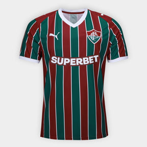 Camisola Fluminense I 26/27 Torcedor Puma Masculina - Vinho