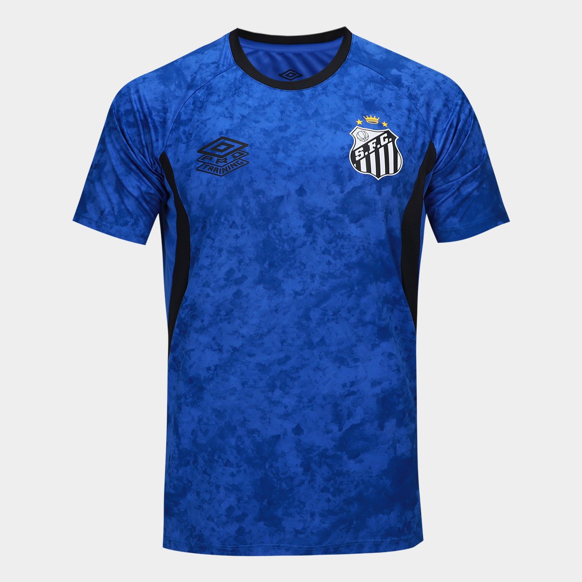 Camisola Santos Treino 26/27 Umbro Masculina - Azul+Preto