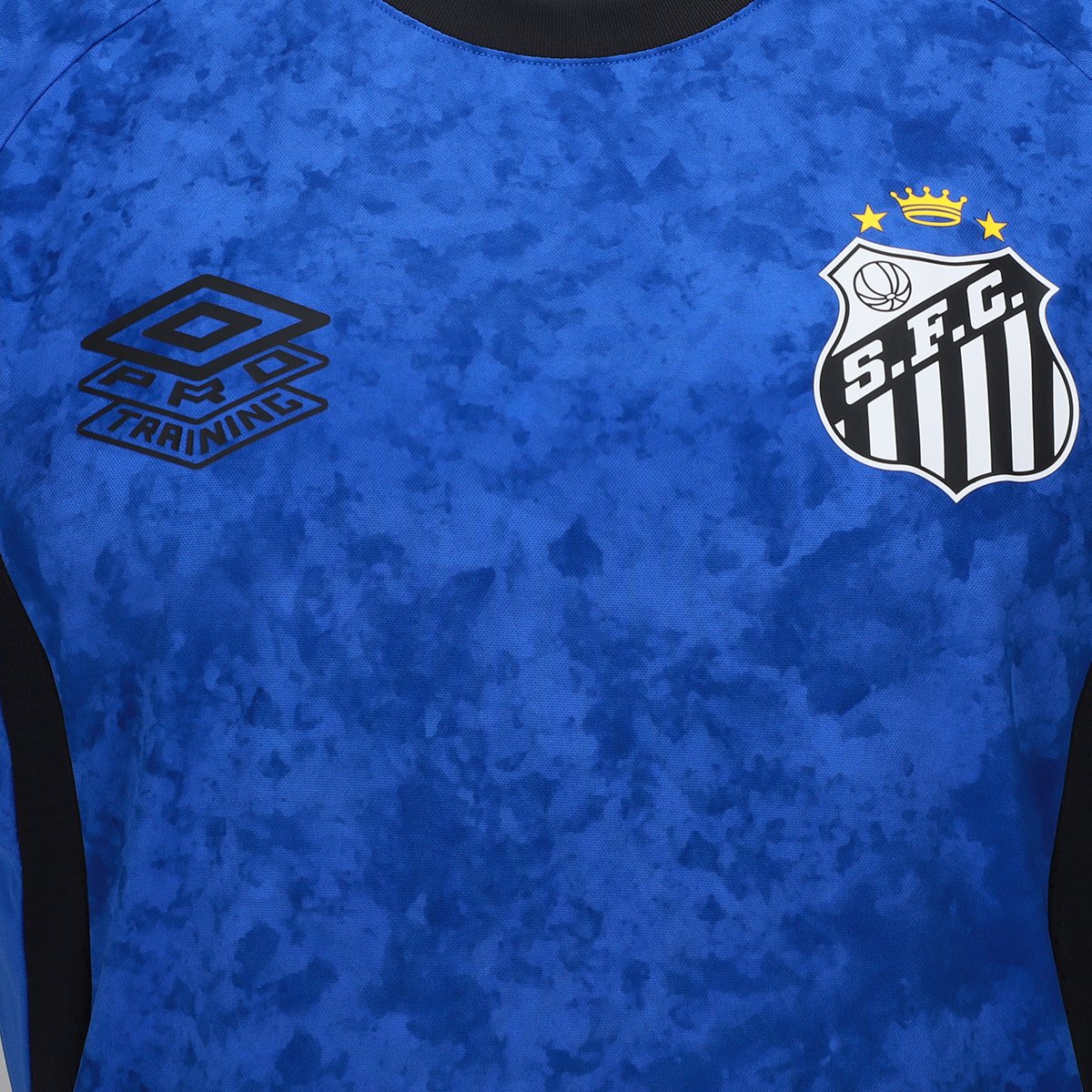 Camisola Santos Treino 26/27 Umbro Masculina - Azul+Preto