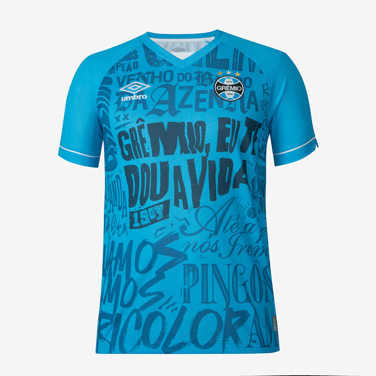 Camisola Grêmio 24/25 Every Team Has One Umbro Masculina Torcedor