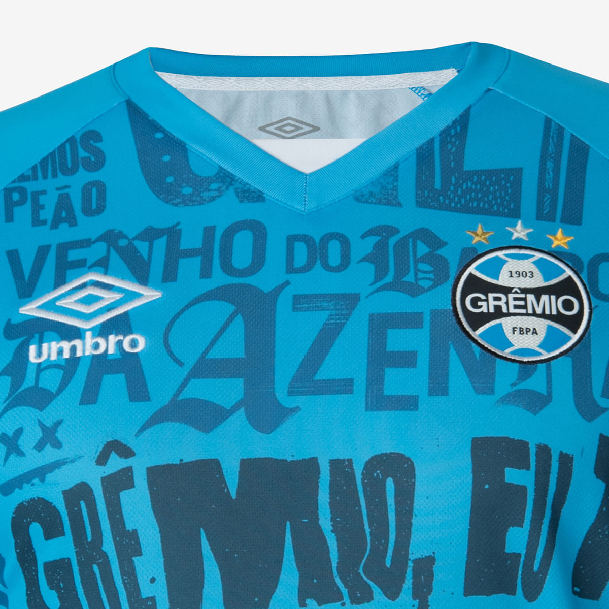 Camisola Grêmio 24/25 Every Team Has One Umbro Masculina Torcedor